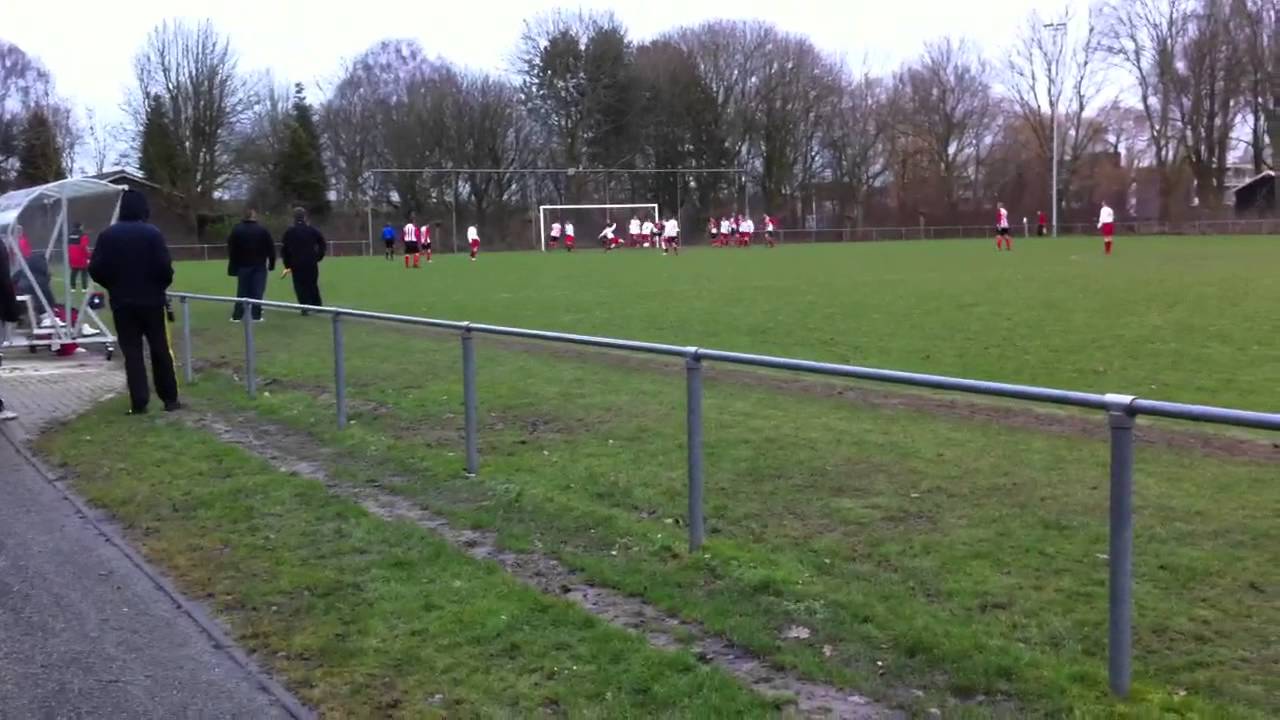 3-1 Goal bvv Barendrecht 6 - WFB 2