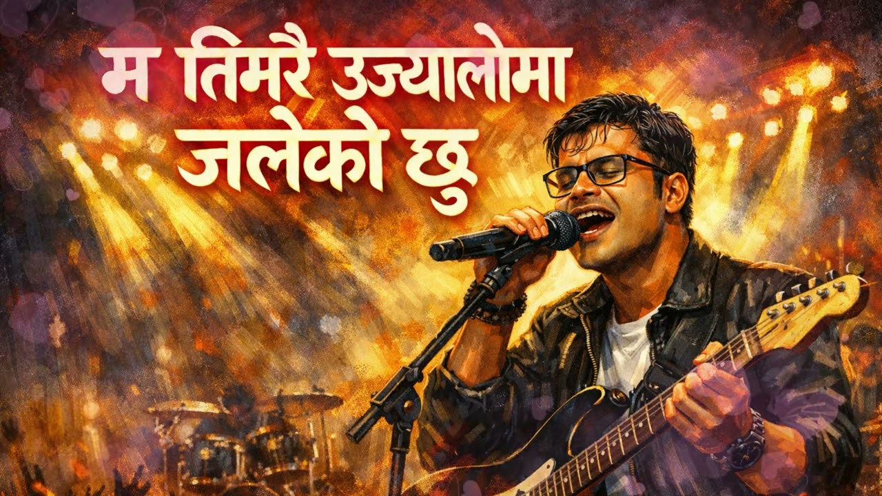 म तिम्रै उज्यालोमा जलेको छु | A Heartfelt Nepali Rock Love Song | True Love