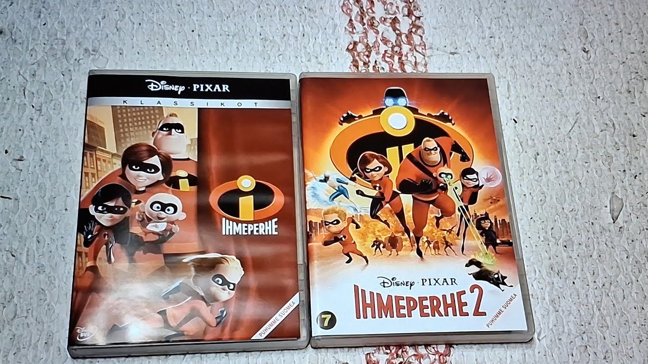 DVD kokoelma #12 - Ihmeperhe & Ihmeperhe 2 (Tombreros)