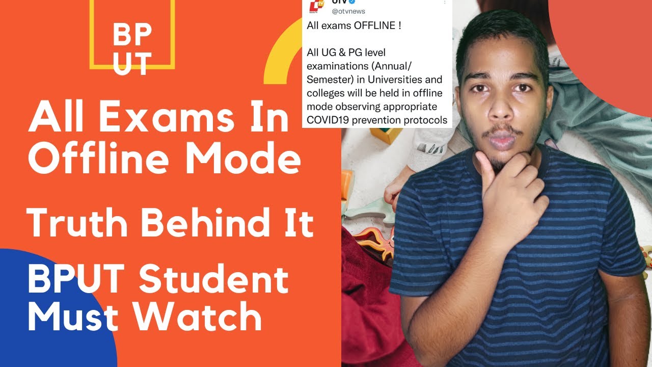 All Exam In Offline Mode || Truth Behind It || BPUT Students Must Watch ||