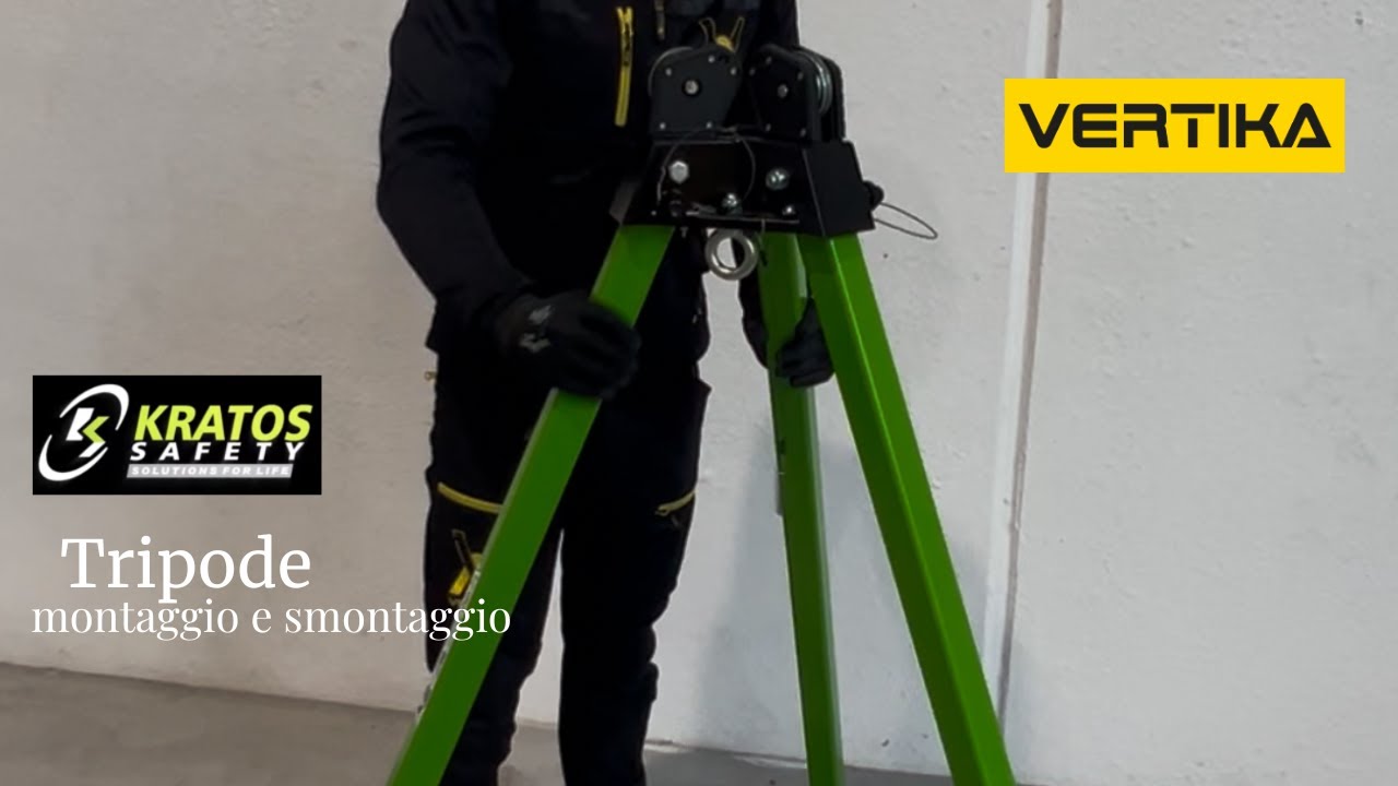 Montaggio tripode Kratos