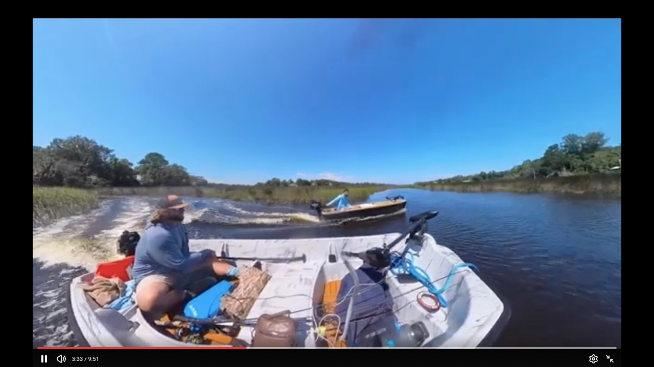 Running the St. Johns River for tailing REDFISH!!!