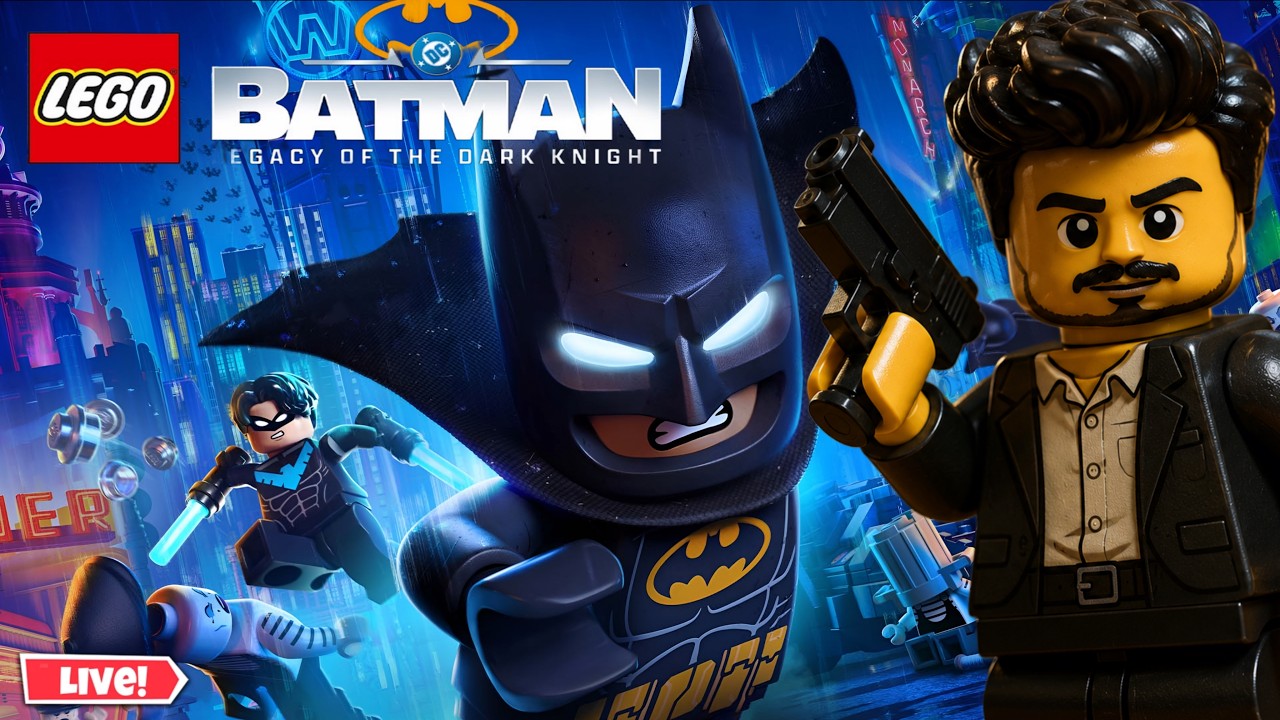 🔴LEGO Batman Live Stream | Saving Gotham City Tonight! Becoming Batman
