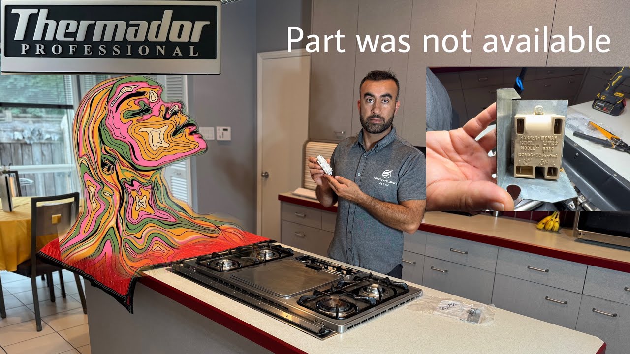 Thermador gas cooktop burner not working|thermador cooktop spark module replacement 12001596 GCV36G