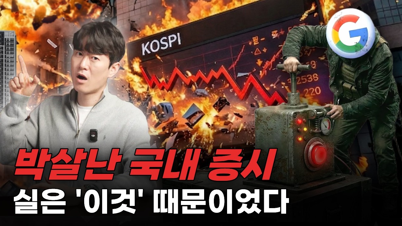 박살난 국내 증시... 사실 '이것' 때문이었다!