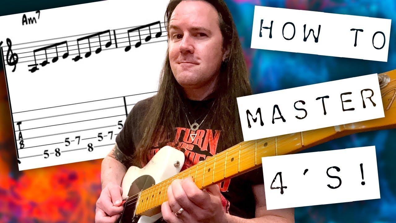 MASTERING Pentatonic 4's - ALL the Secrets!