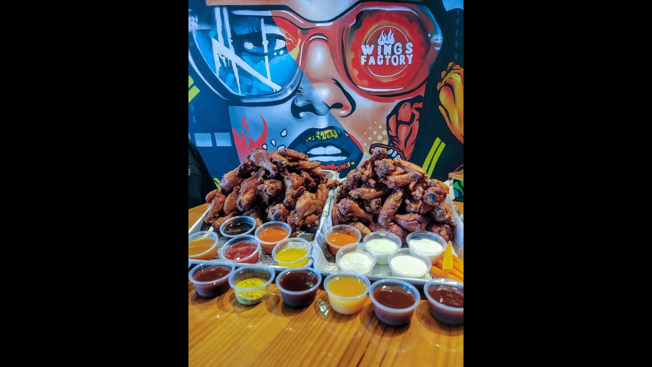 Monumental 🍗🍗🍗 Fabrica de Alitas 🇵🇷 Bandejas Familiares de 75 🤪❤️ 16+ Salsas Boricuas y Te las Dan