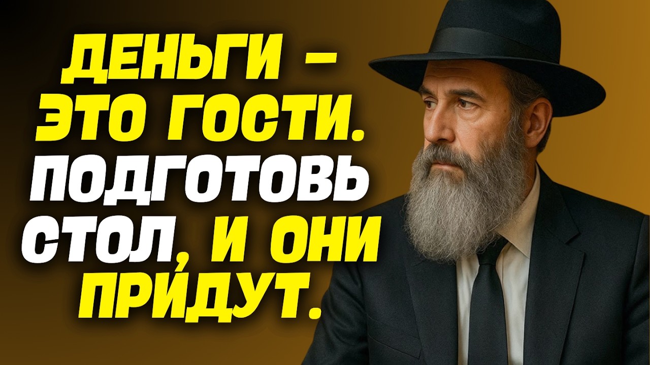 Перестань гоняться за деньгами: научись встречать их правильно | Еврейские законы денег