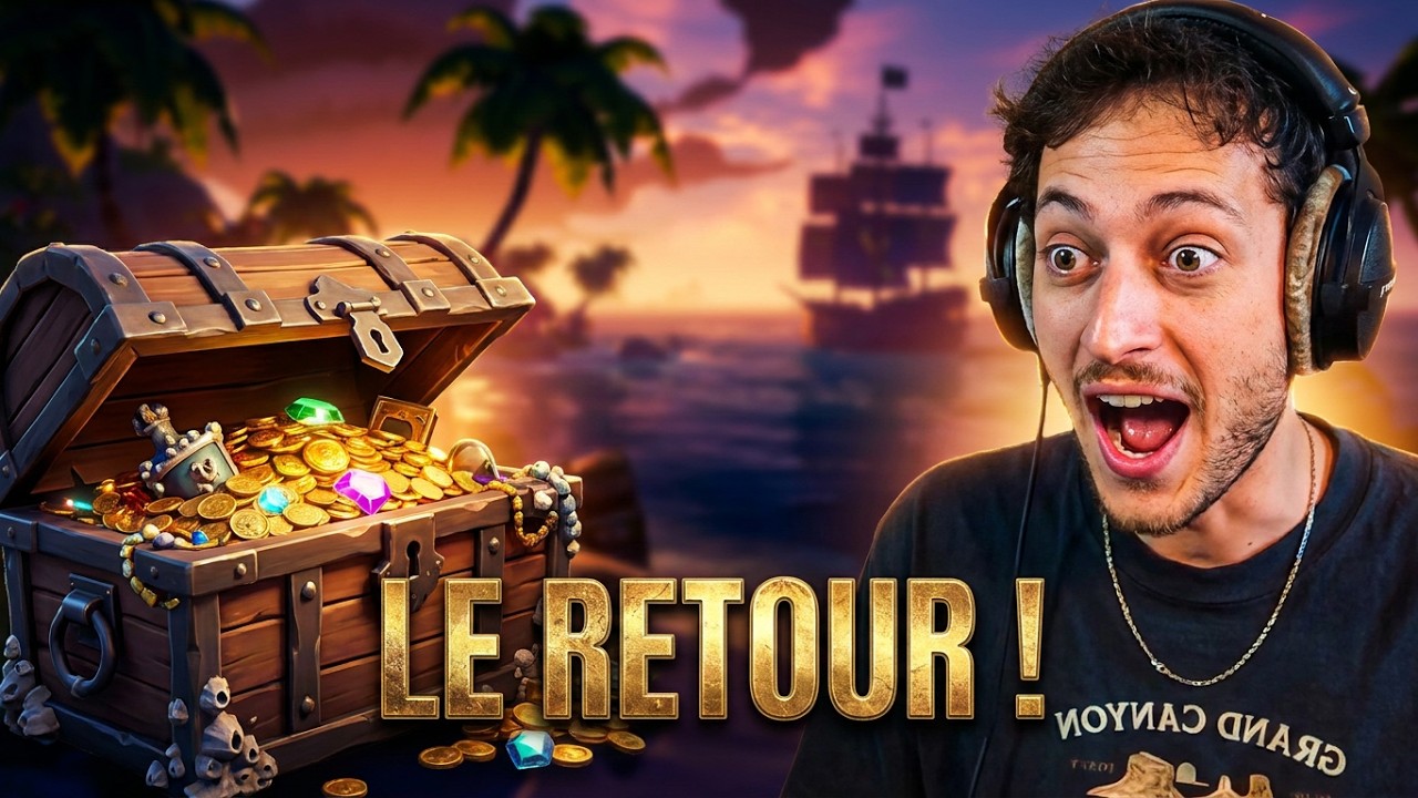 VOD - BIENVENUE DANS MON ÉQUIPAGE ! | Sea Of Thieves #1