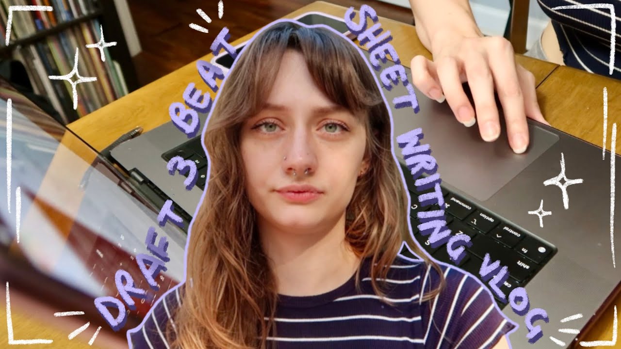 Working on draft 3 beat sheet + starting *another* draft 2 re-read 🍒 writing vlog