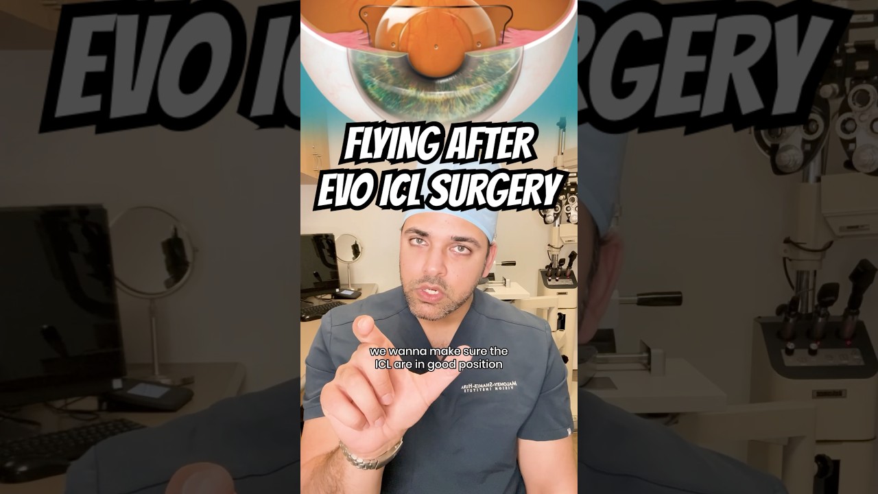 Flying after EVO ICL surgery?