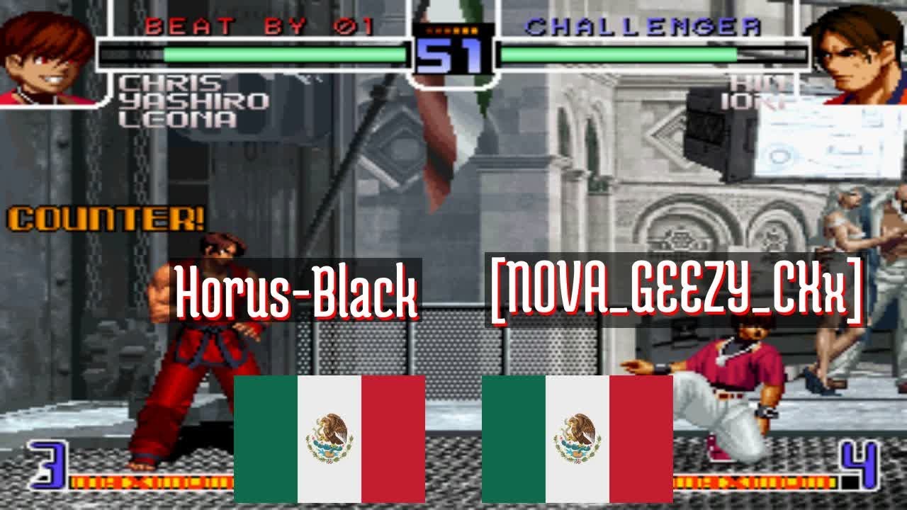 @kf2k2pls: Horus-Black (MX) vs [NOVA_GEEZY_CXx] (MX) [KOF 2002 Plus kf2k2 Fightcade] Jan 19