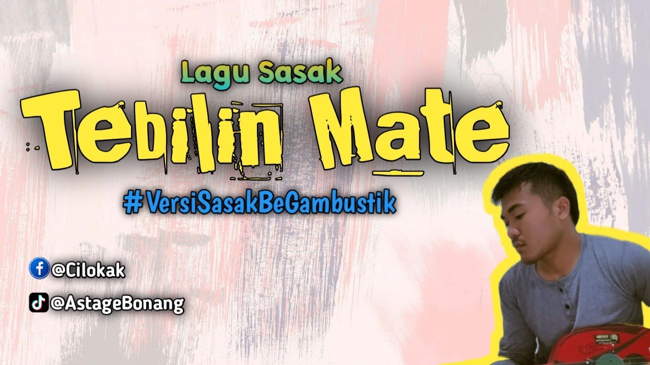 Lagu sasak TEBILIN MATE versi Gambus askustik  voc.laluryo