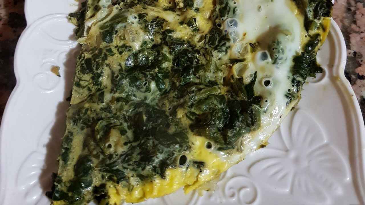 أكلة صحية للريجيم الطريقة الصحيحة للطهي السبانخ🥘🌹🌹  recette Épinards