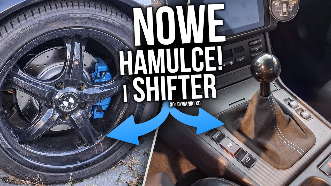 Moje BMW E46 dostało nowy SHORT SHIFTER i NOWE HAMULCE 😍😎
