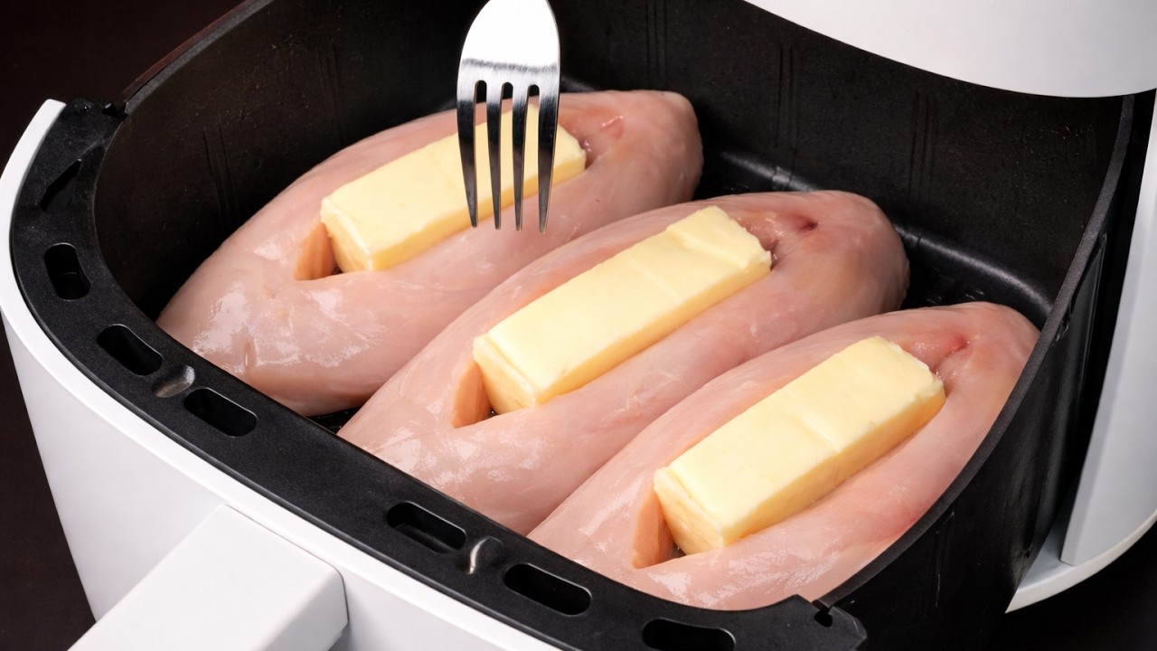 Лайфхак из ресторана по приготовлению курицы в аэрогриле стал вирусным! Я готовлю его каждый день!