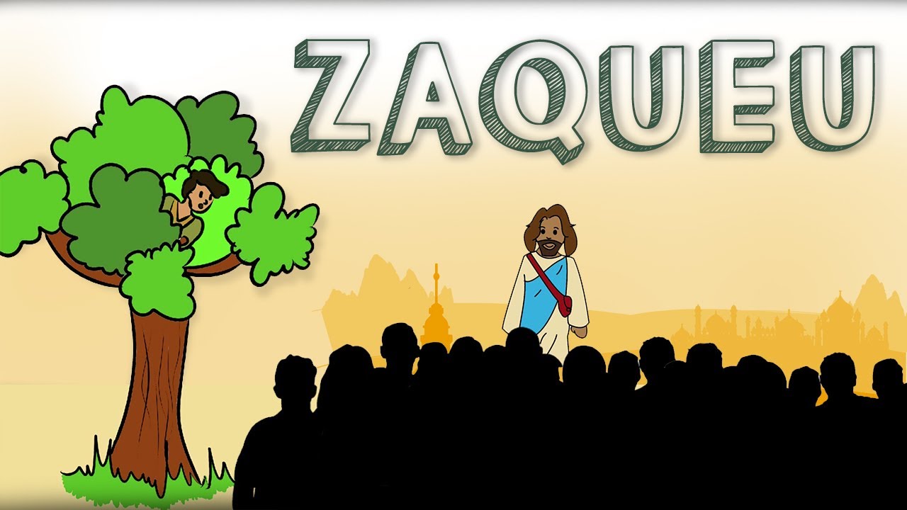 História Bíblica Para Crianças: ZAQUEU [o publicano]