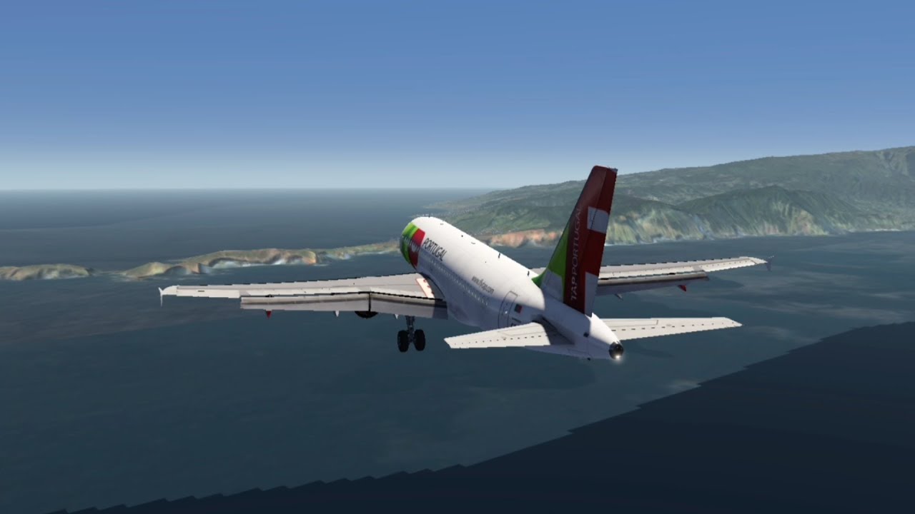 Aerofly fs global | Airbus A319 from Lisbon to Funchal - TAP Portugal| Full flight 