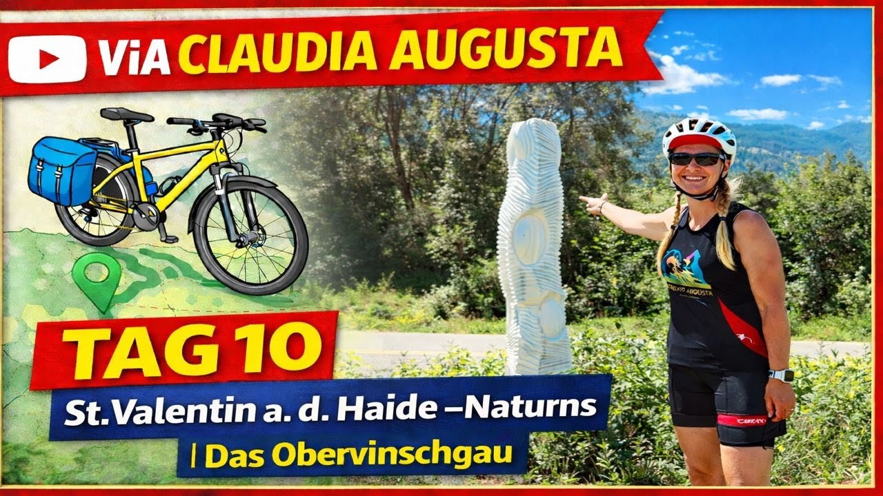 VIA CLAUDIA AUGUSTA | TAG 10 | St.Valentin a. d. H. -Naturns | Das Obervinschgau