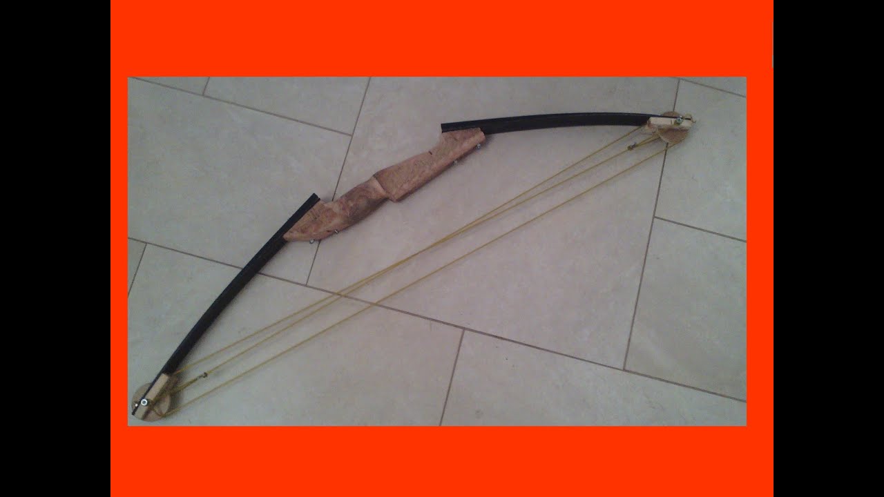 HOMEMADE COMPOUND BOW !