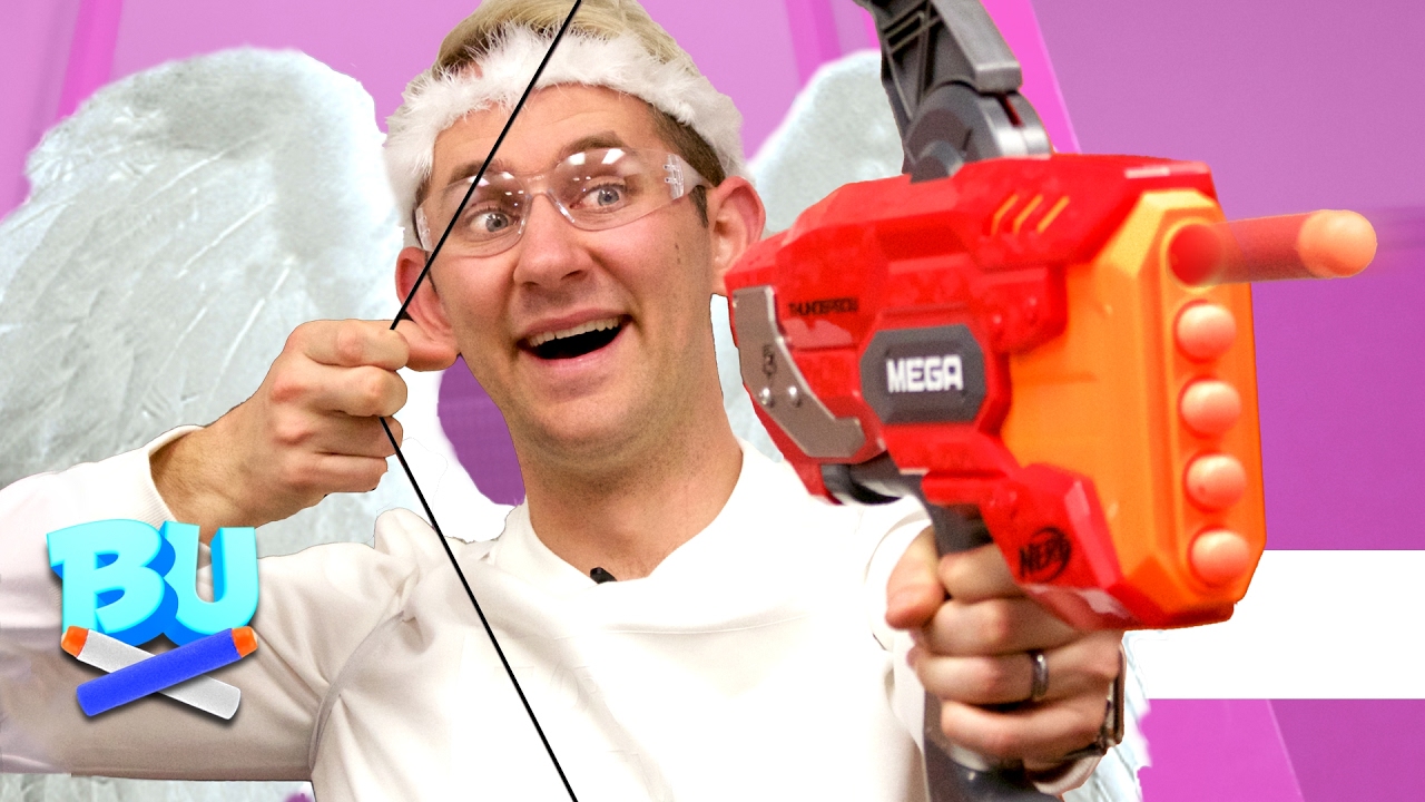 NERF Cupid's Arrow Challenge!