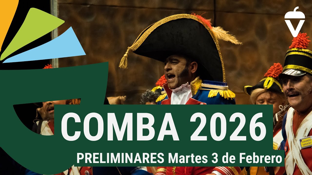 COMBA 2026 en DIRECTO - Día 1 Preliminares | Concurso de Murgas del Carnaval de Badajoz 2026