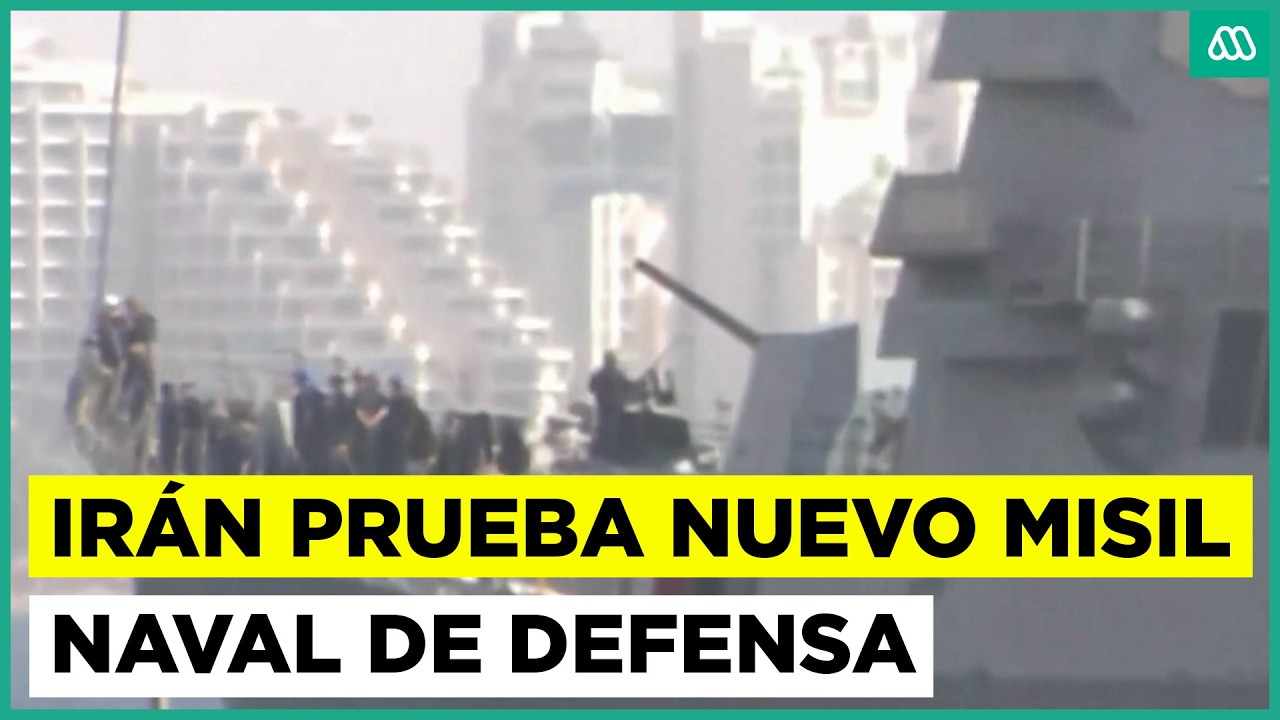 Irán prueba nuevo misil naval de defensa ante despliegue militar de Estados Unidos en Medio Oriente