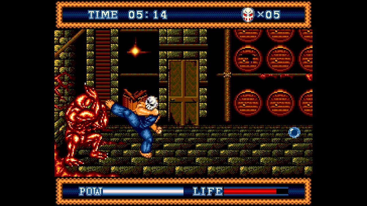Splatterhouse 3 Sega Genesis (best ending)