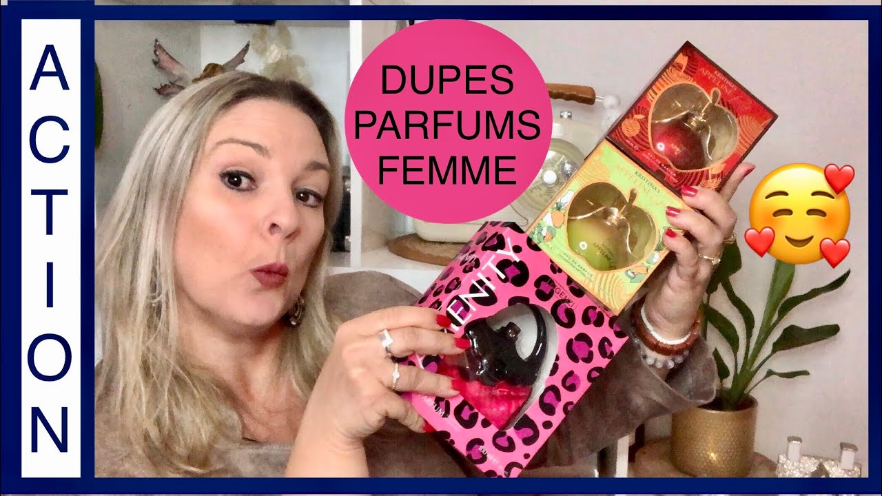ACTION : Dupes des grandes marques de parfums pour femme! Étonnant 🥰 ! #actionaddict #petitbudget