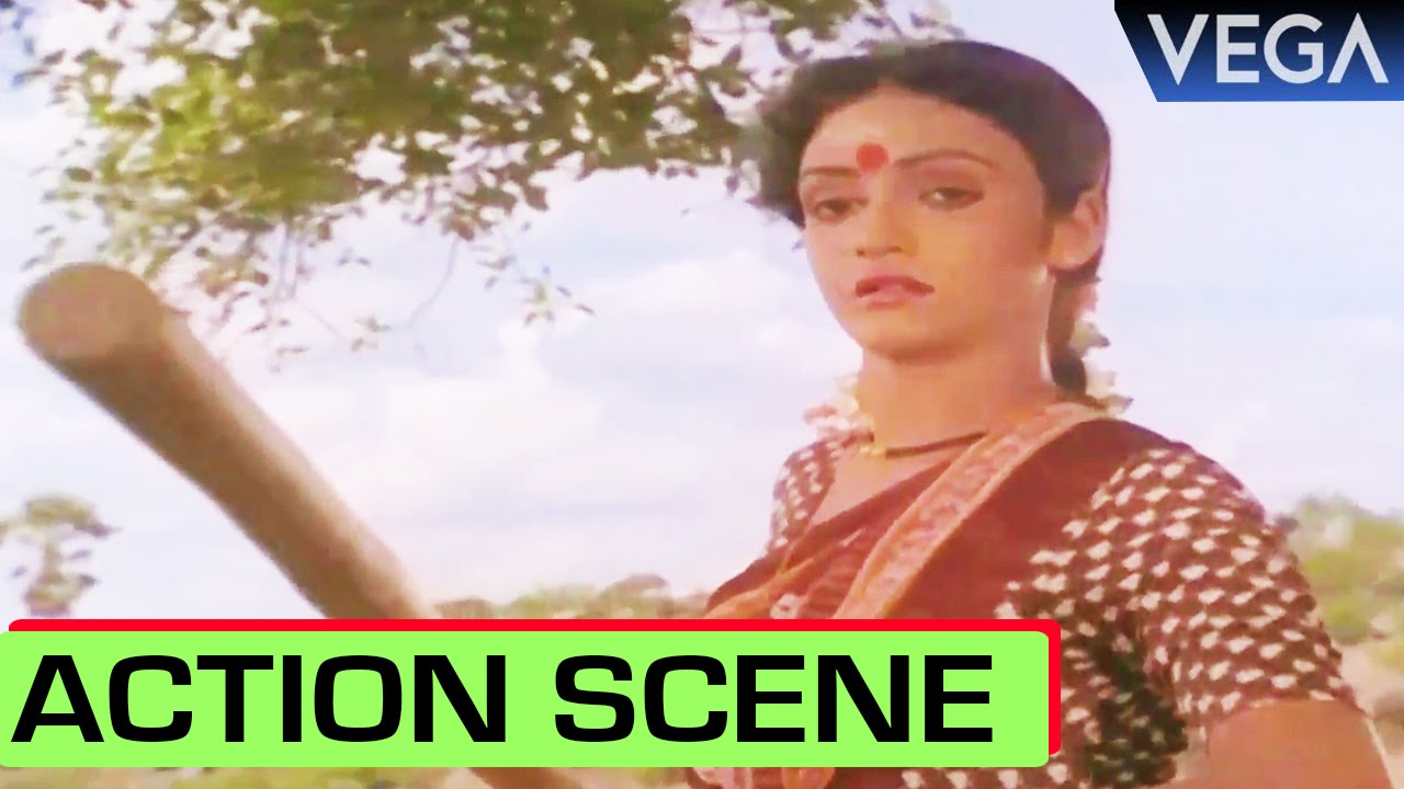 Sakkarai Panthal Tamil Movie | Kanaka Best Action Scene