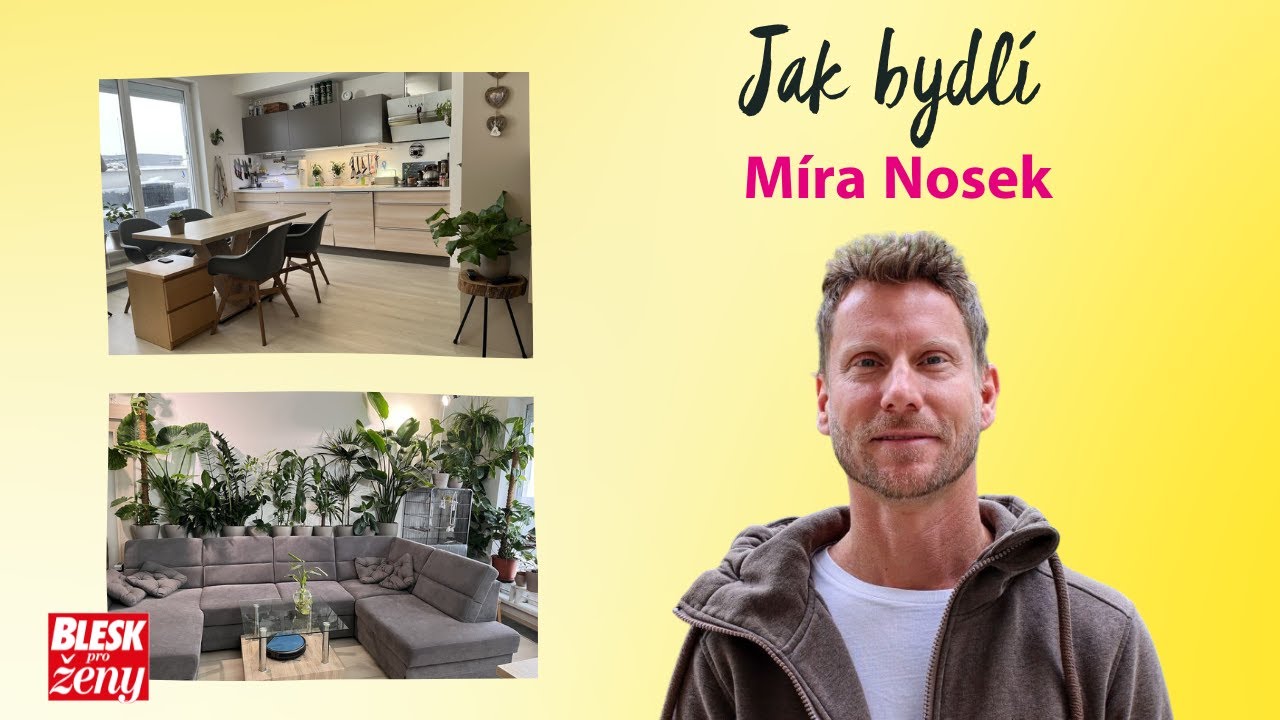 Džungle u herce Míry Noska. Rostliny zalévá přes hodinu denně a chce si postavit botanickou zahradu!