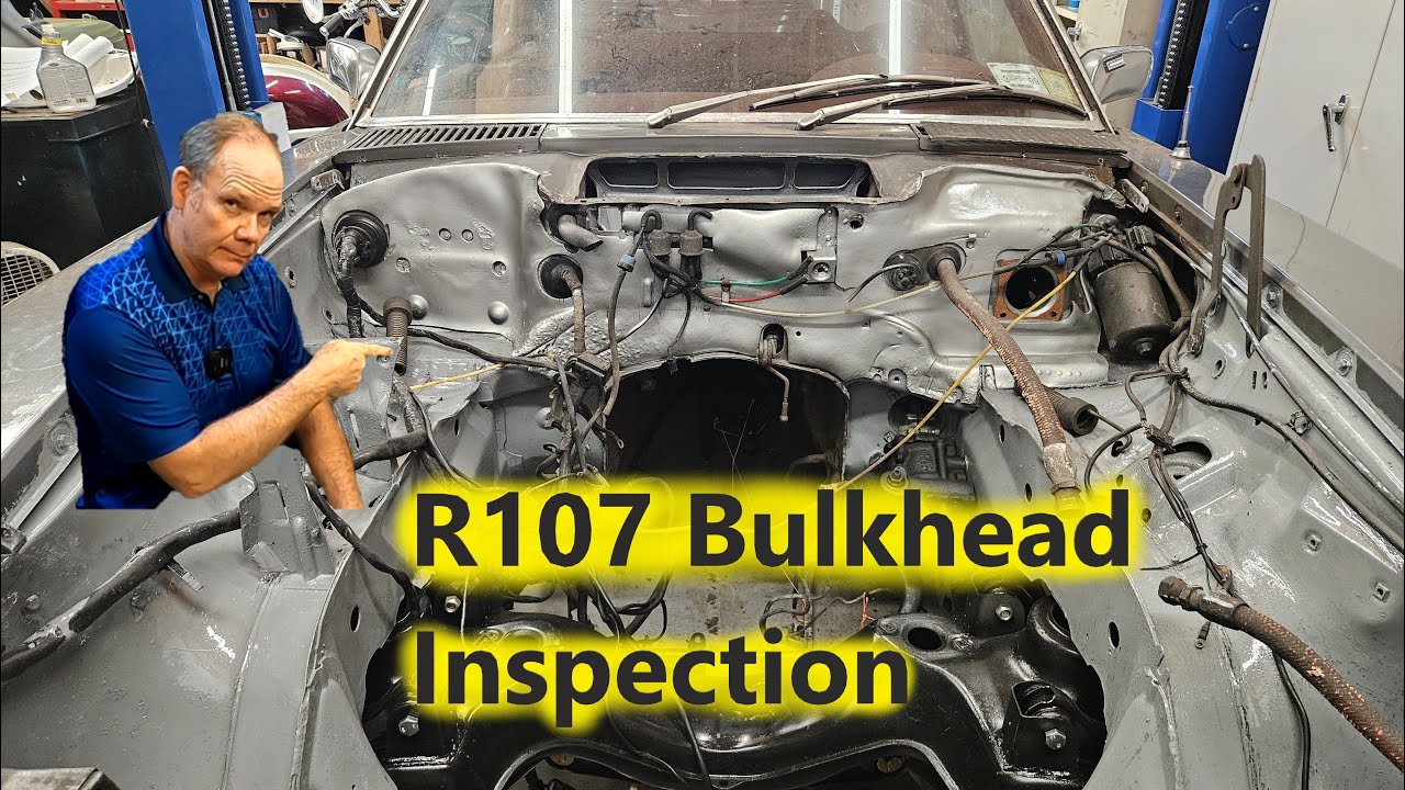 73 Mercedes 450SL R107 - Blower Motor And Resistor, Firewall/Bulkhead Inspection, Brake Booster Woes