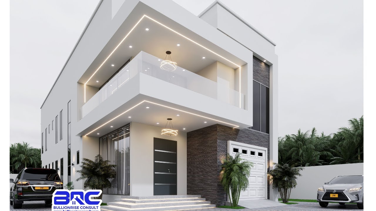 5 Bedroom Duplex House Plan with a Garage in Nigeria Bullionrise Consult