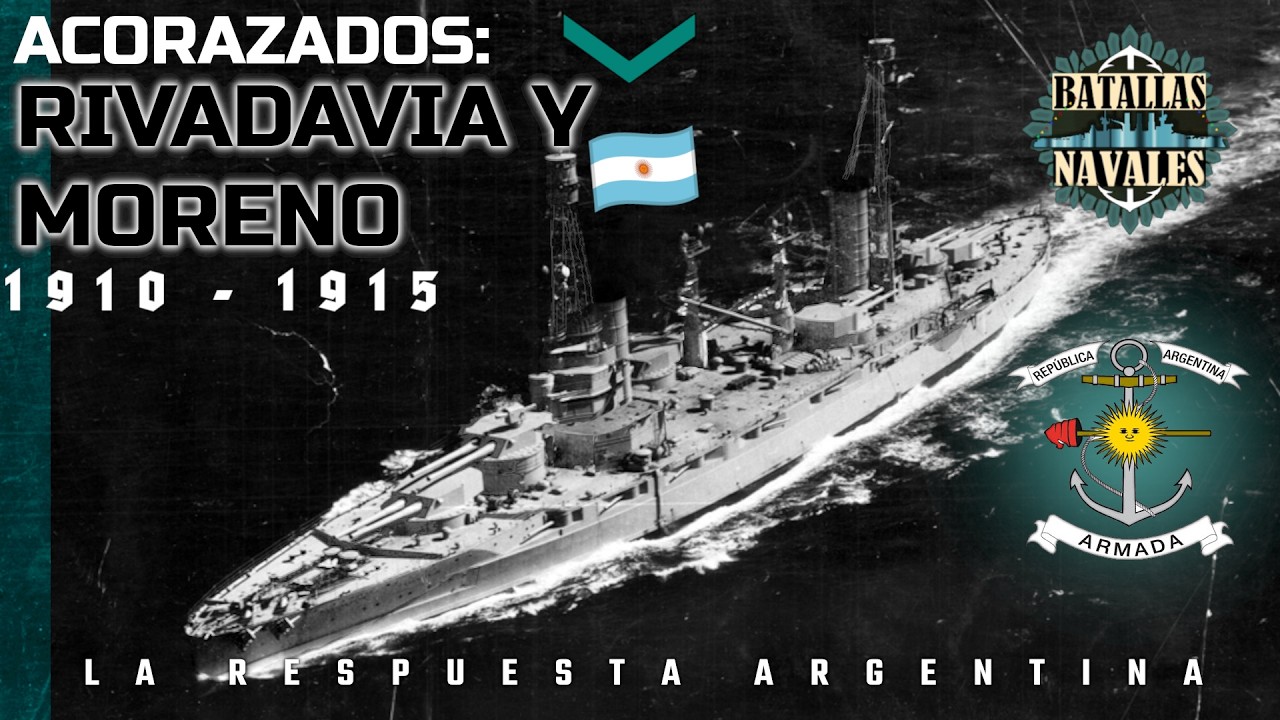 82.Acorazados: ARA Rivadavia y Moreno 1910 #RivadaviaClass #ArgentineBattleships