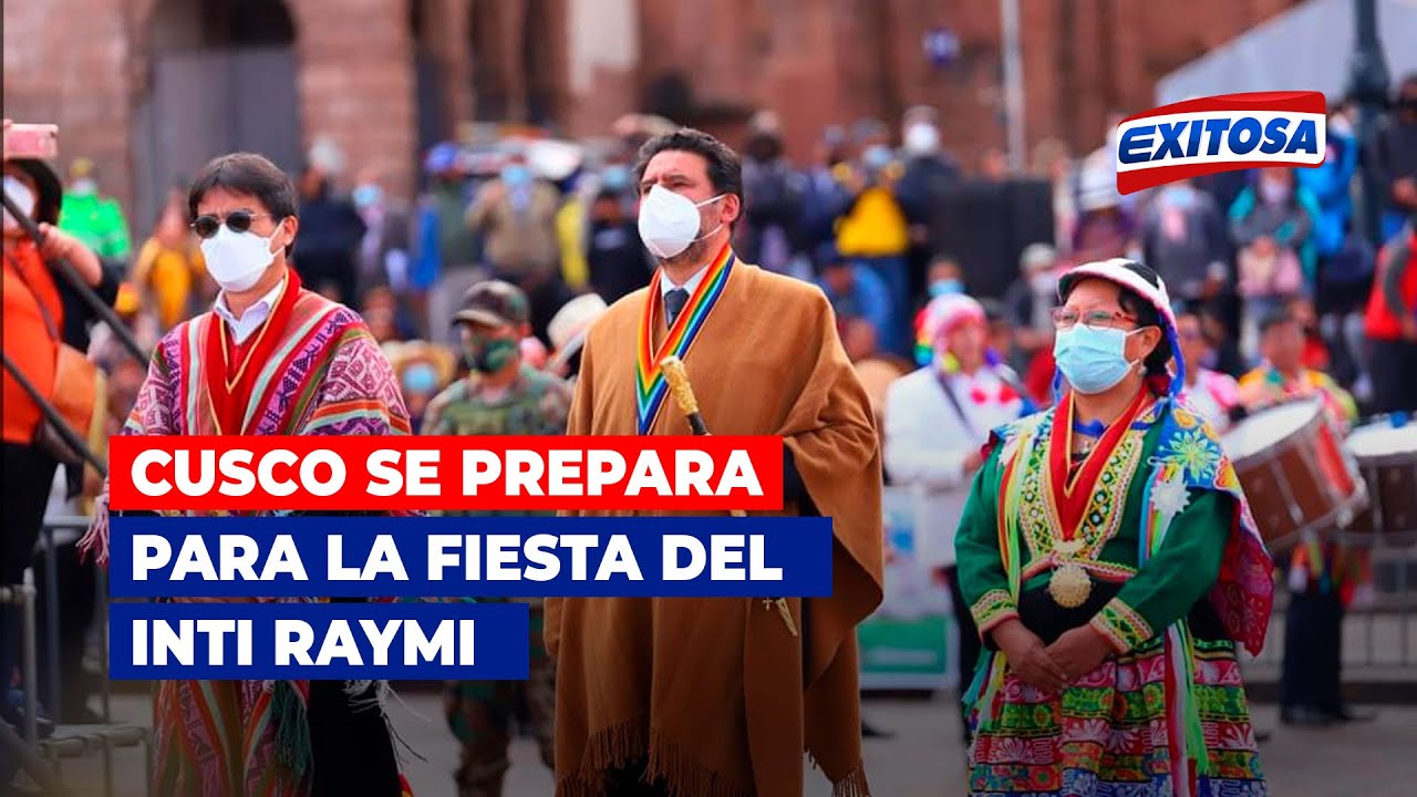 🔴🔵Cusco se prepara para la fiesta del Inti Raymi