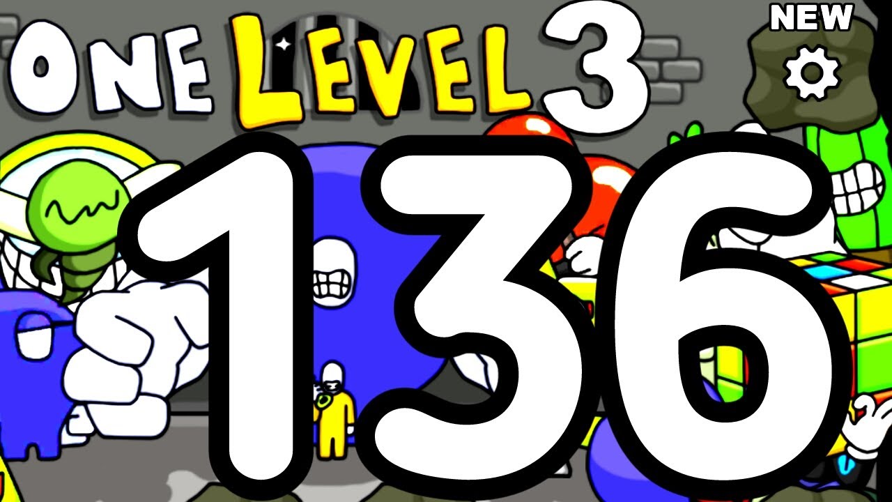 One Level 3 Level 136 Stickman Jailbreak