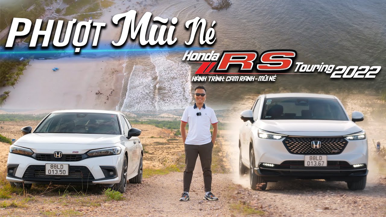 Lái Honda HR-V ở 120km/h, đổ đèo cùng City, full tải 5 người trên Civic tại Cam Ranh - Mũi Né