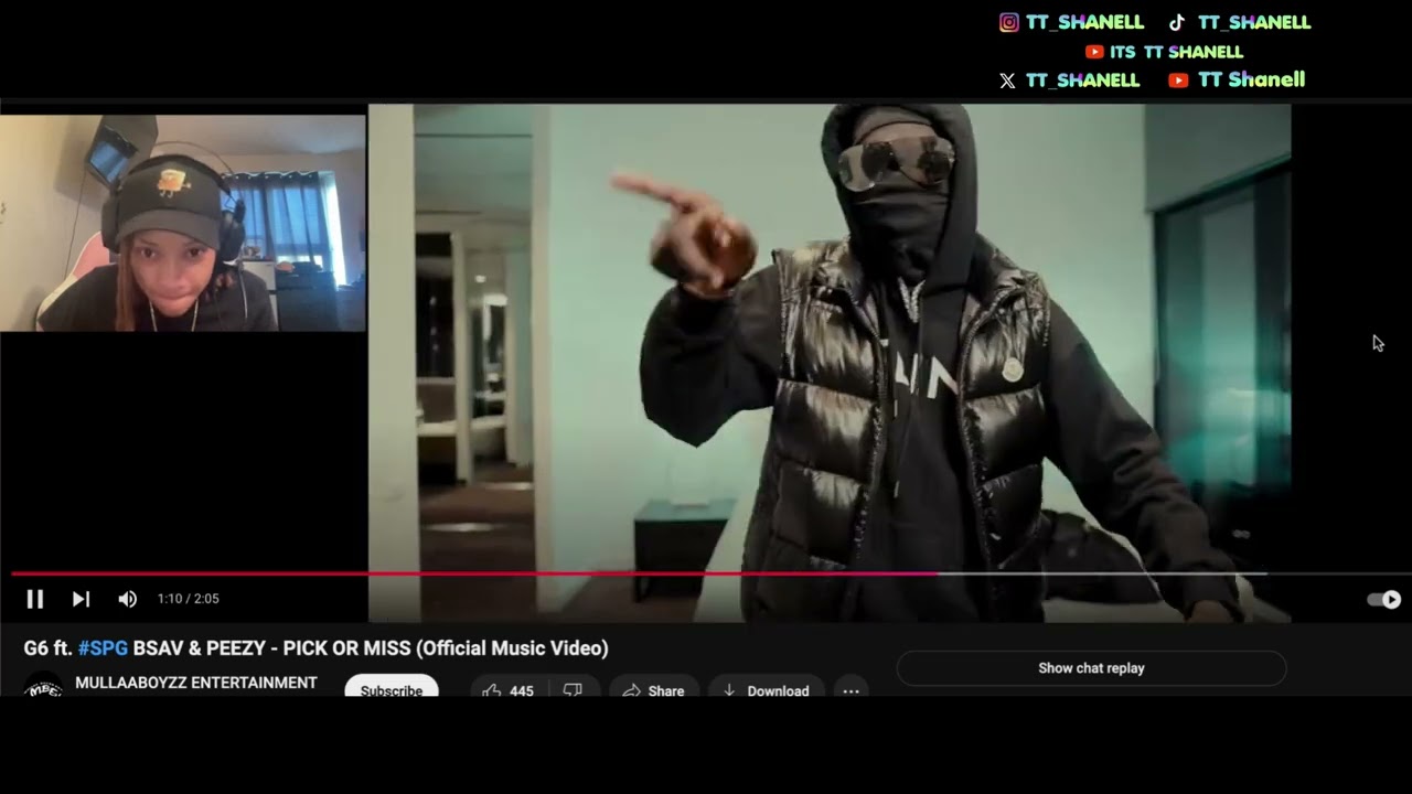 G6 ft. #SPG BSAV & PEEZY - PICK OR MISS (Official Music Video)- TT Shanell Reacts