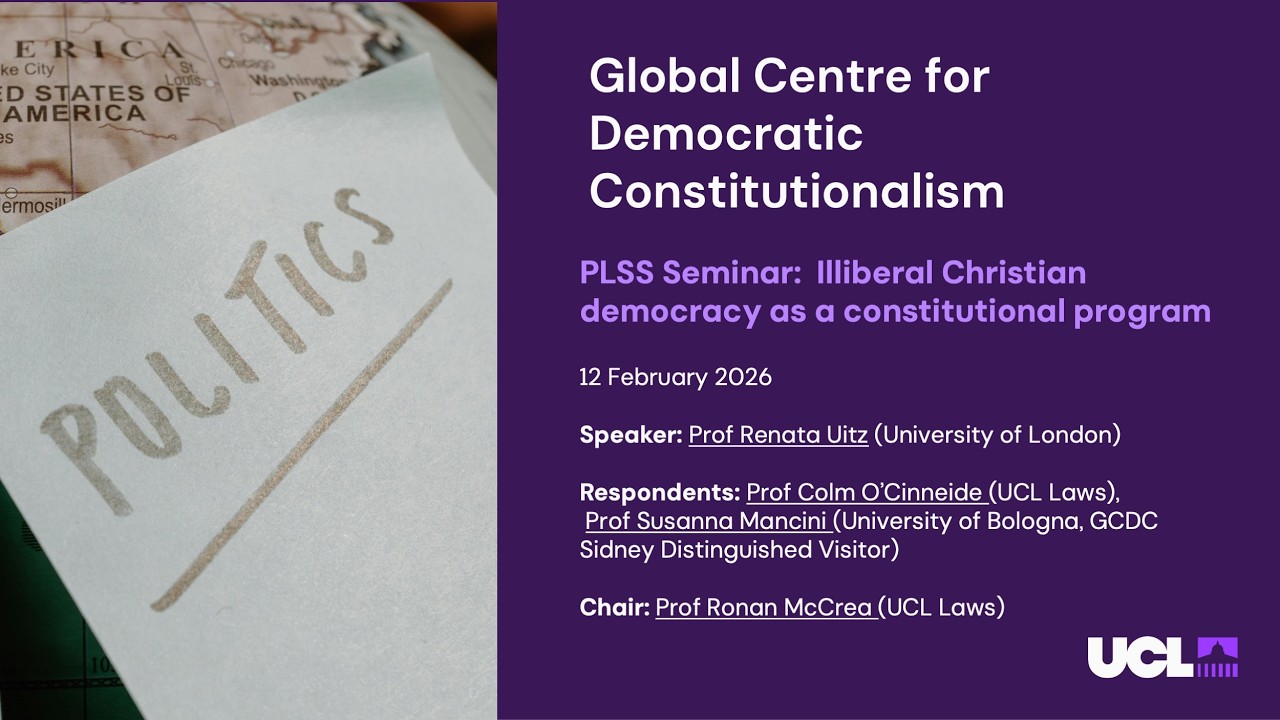 Illiberal Christian democracy as a constitutional program