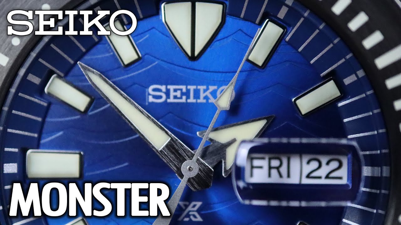 SEIKO MONSTER SRPE09 Special Edition | Спасите океанского монстра | Полный обзор часов Seiko Dive...