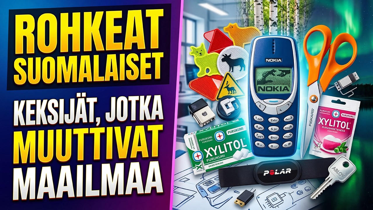 Suomalaiset keksijät, jotka muuttivat maailman keksinnöillään - Finnish Inventions Changed The World