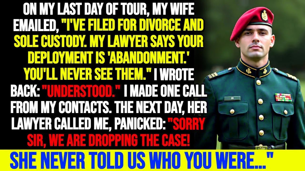 My Wife Filed for Divorce While I Was Deployed. She Forgot Who I Really Was.