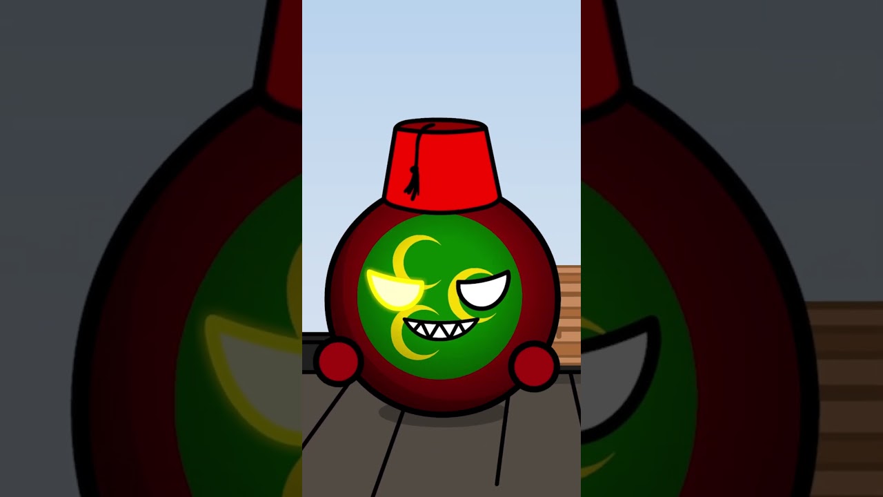 DON'T SCARE ME ☠️ #countryballs