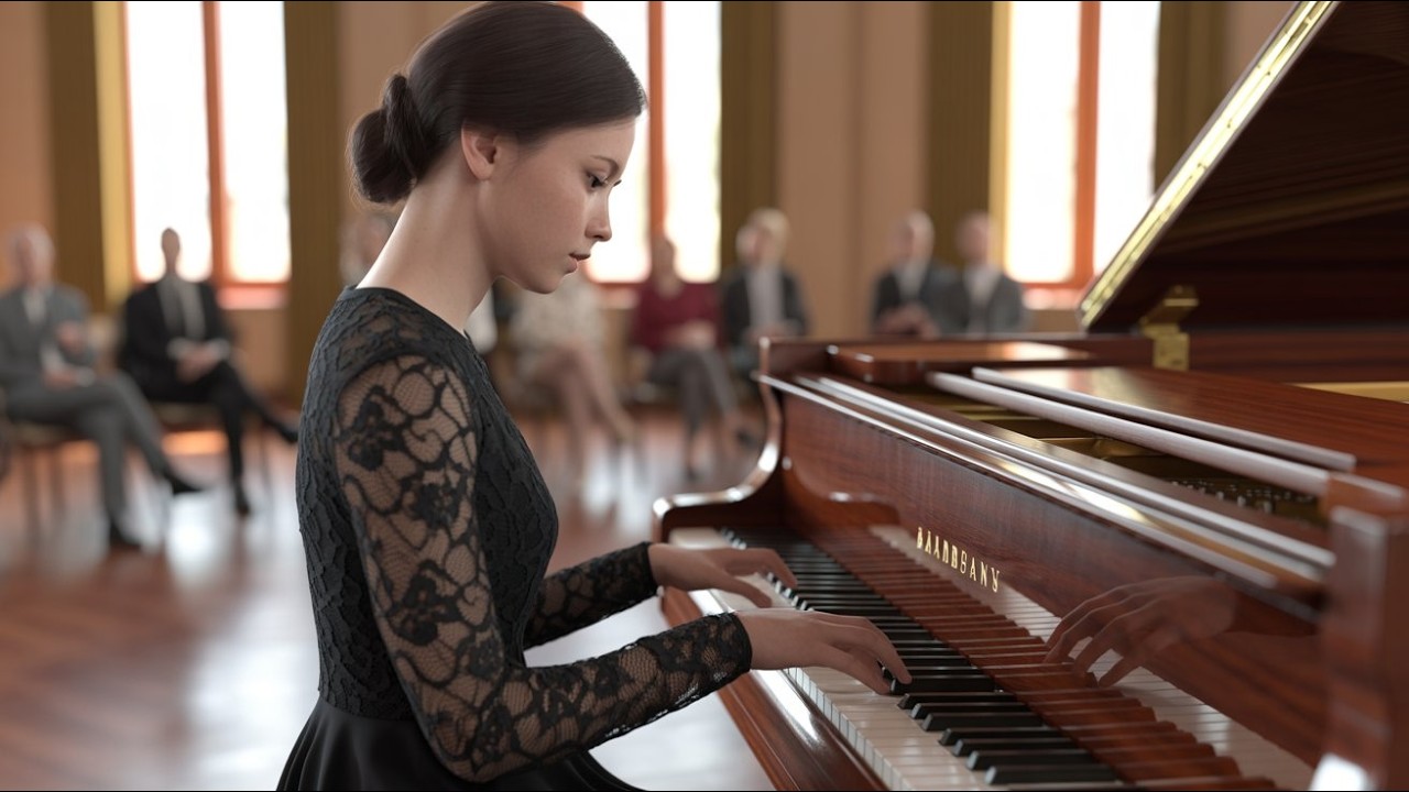 Teachers force young woman to play difficult piano piece – unaware she is a prodigy... ✅