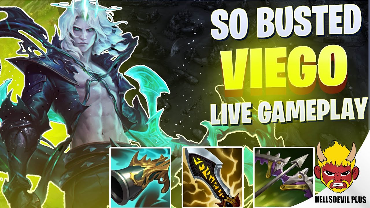 VIEGO — просто бомба! — Геймплей Wild Rift HellsDevil Plus