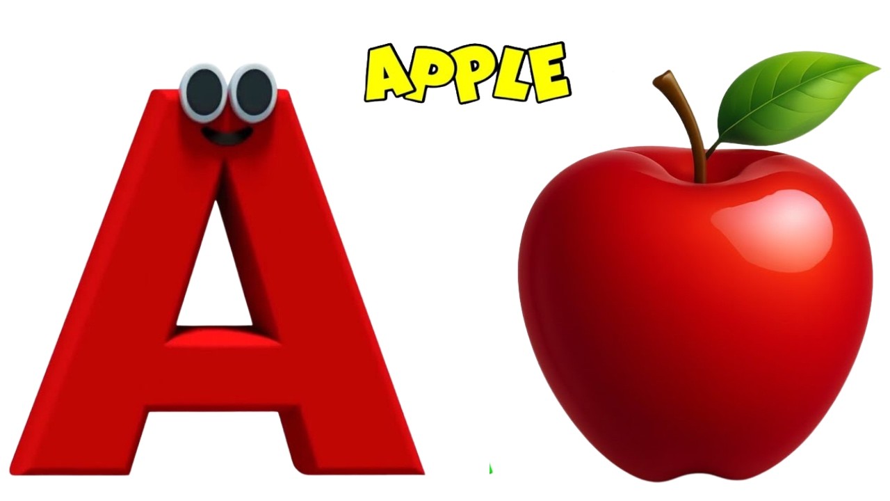 ABC Song | ABC Nursery Rhyme | A for Apple | ABC Phonics Song | ABC Alphabet Songs for Children