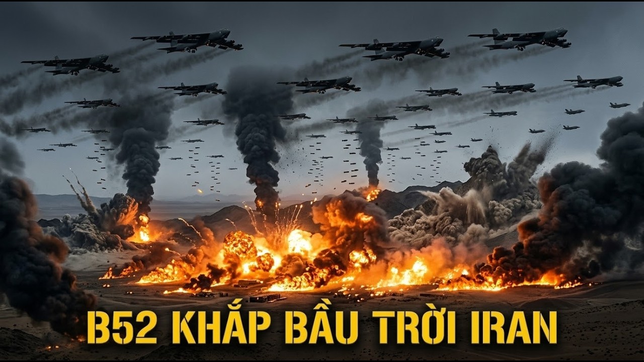 IRAN Hứng Chịu Cơn Mưa Bom Từ B52 Trong 72 Giờ - Tehran Ch&igrave;m Trong Hoả Ngục