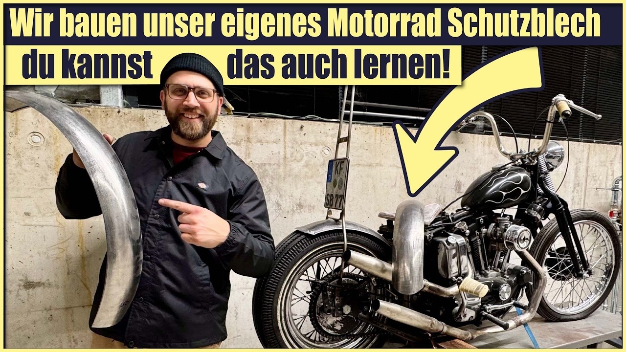 Schutzblech selber bauen statt kaufen! Mit Max von der Handwerkskammer – du kannst das auch lernen!