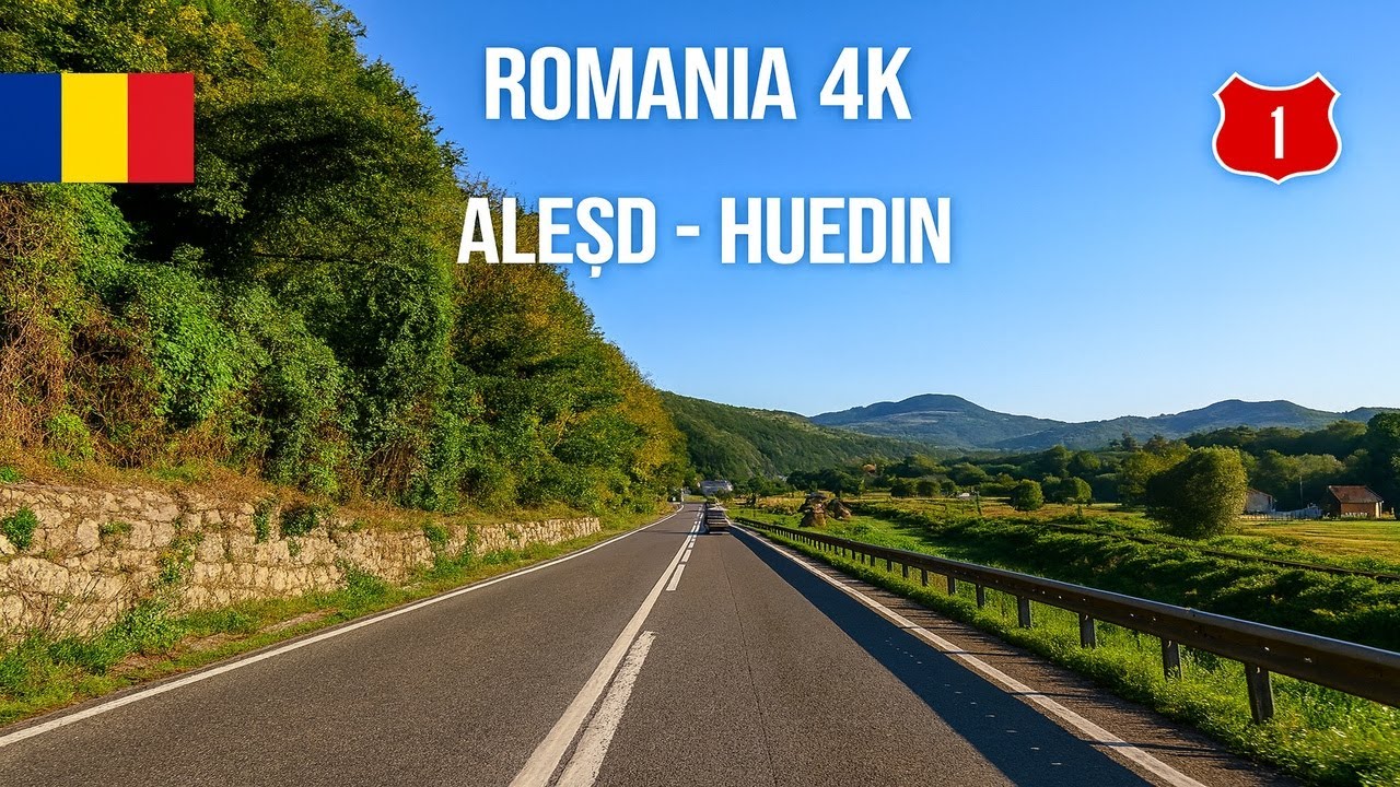 Relaxing Transylvanian Drive 🚗💨 Aleșd – Vadu Crișului – Huedin | Real-Time Romania POV