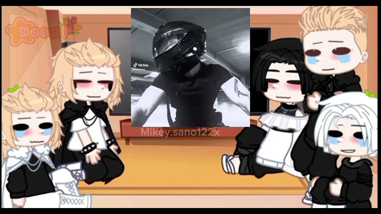 Mikey's react to takemichi as random boy tiktok(mitake)original ideia minha